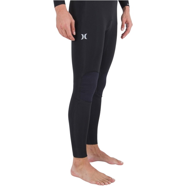 2024 Hurley Männer Advant 3/2mm Brustreißverschluss Neoprenanzug MFS0013302 - Black